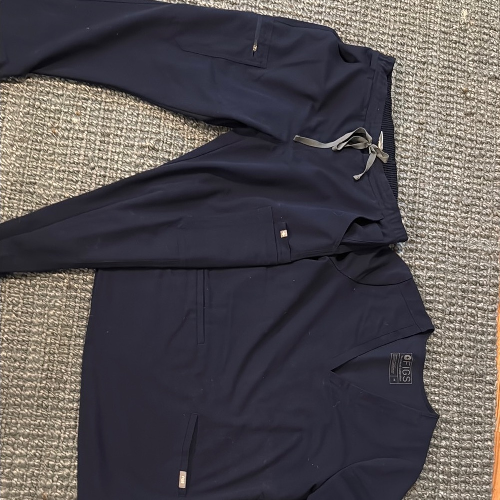 Men's Navy Jacket by FIGS